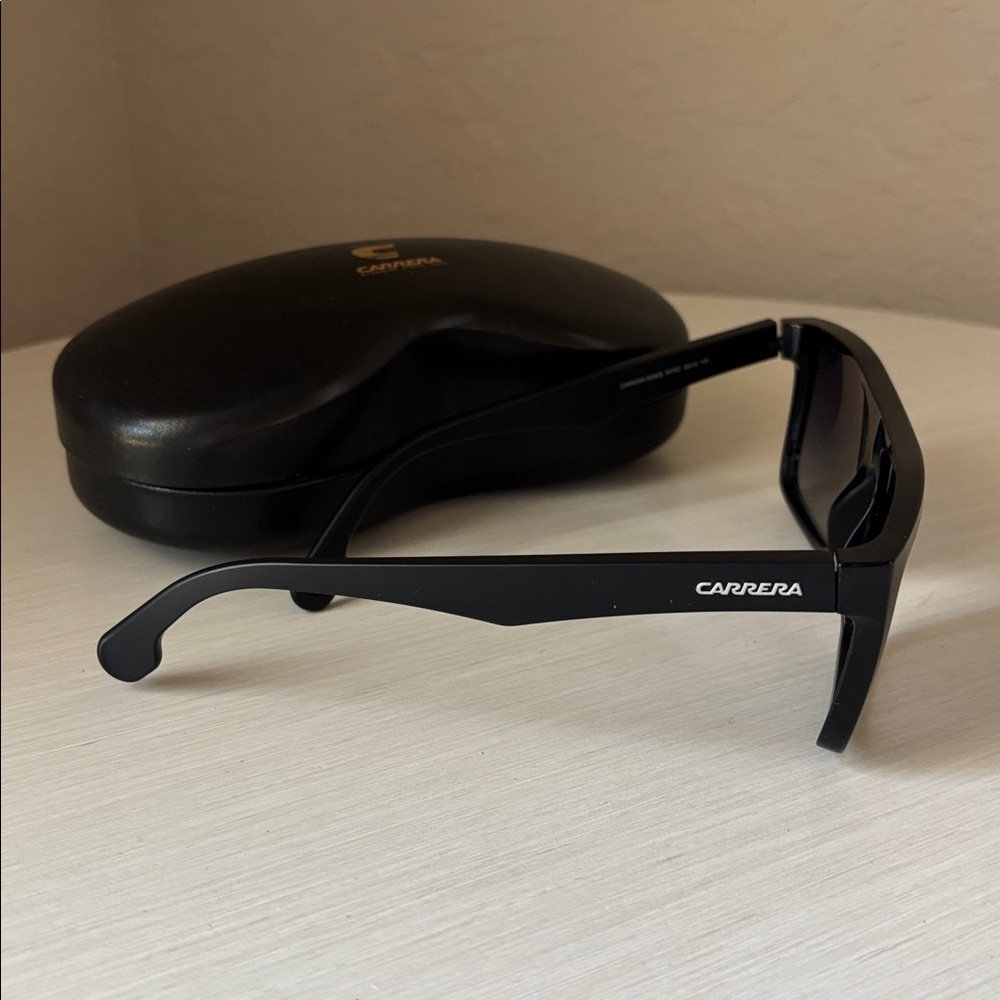 Carrera Sleek Black Sunglasses. New in Original Box - Picture 3 of 5